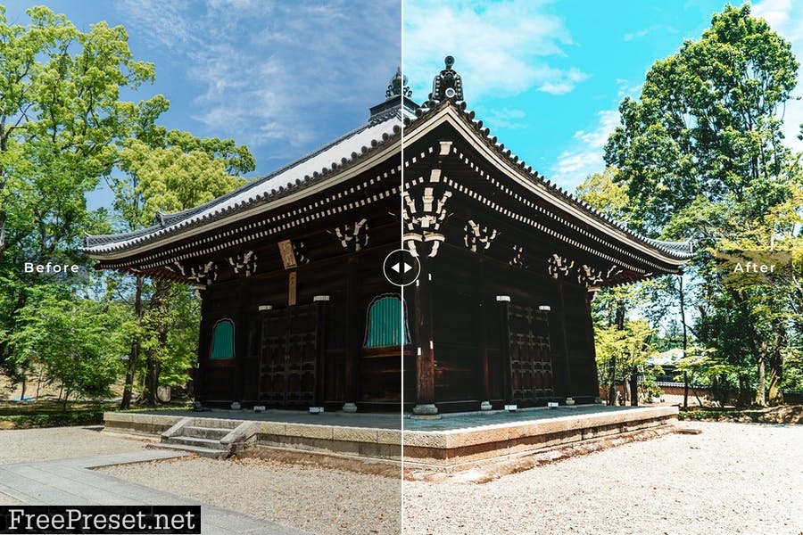 Kyoto Mobile & Desktop Lightroom Presets