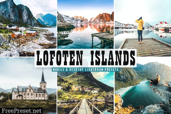 Lofoten Islands Mobile & Desktop Lightroom Presets