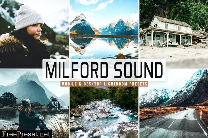 Milford Sound Mobile & Desktop Lightroom Presets