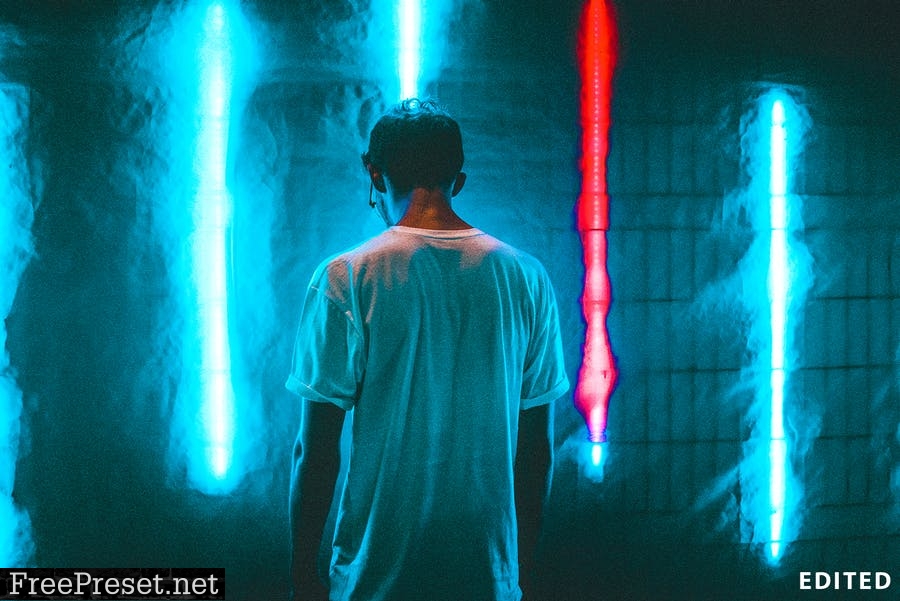 Neon Nights Lightroom Presets Collection