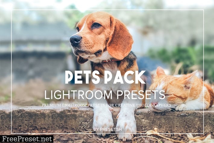 Pet Photography Lightroom Presets