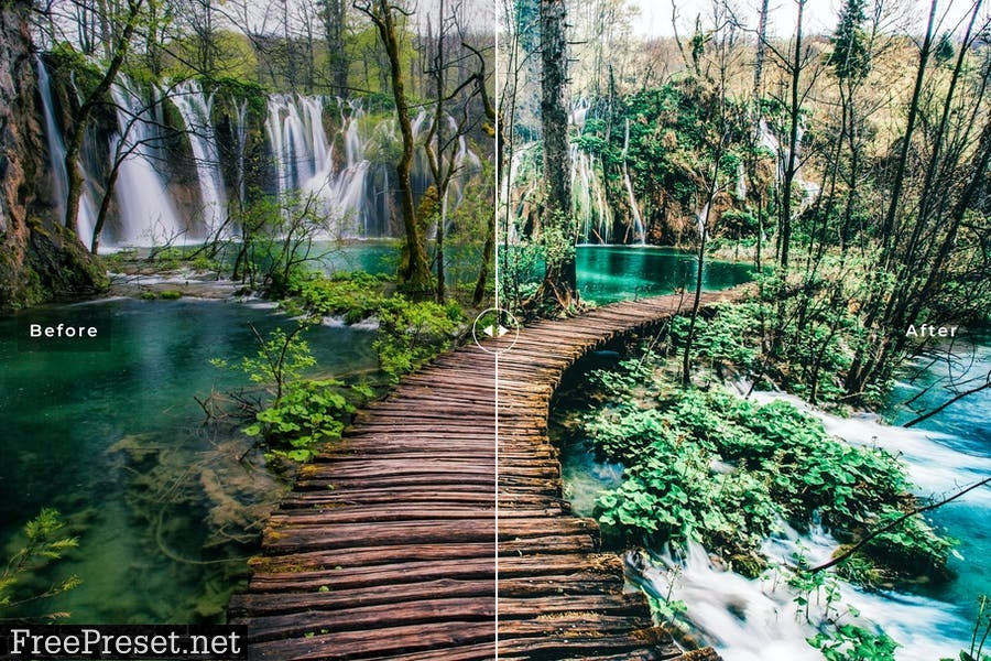 Plitvice Lakes Mobile & Desktop Lightroom Presets