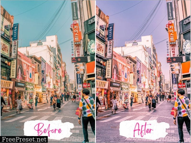 Seoul Lightroom Presets