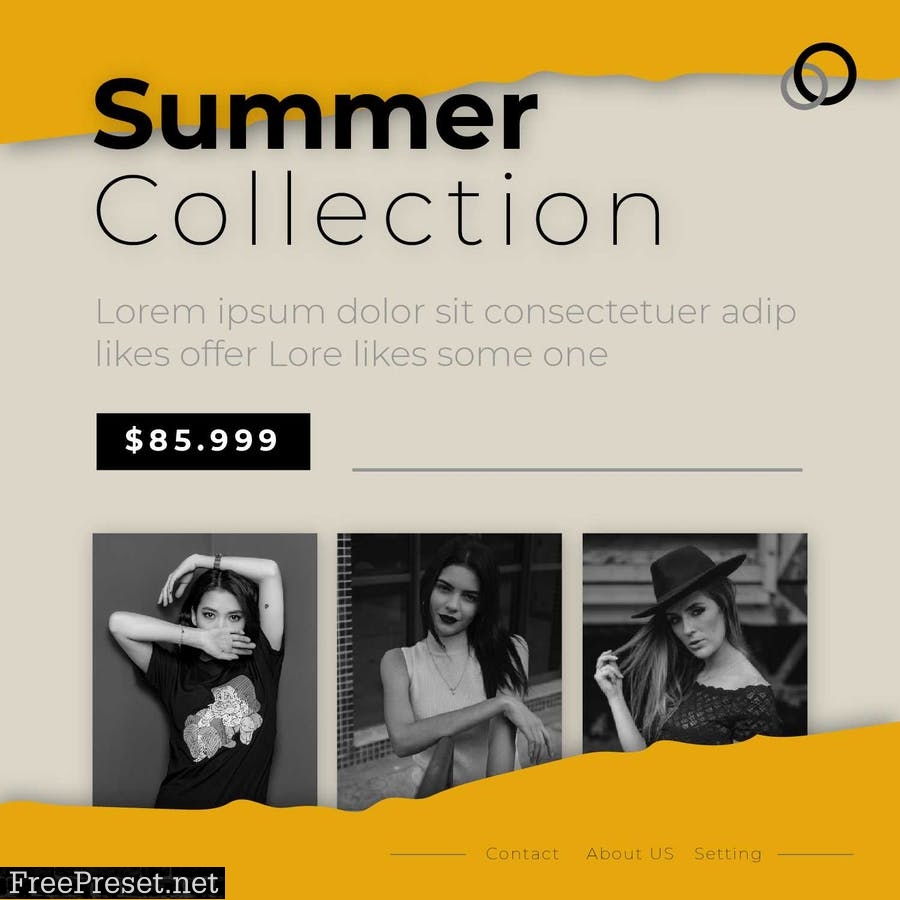 Summer Collection Social Media Post 7K47PGP