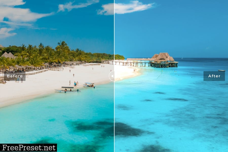 Zanzibar Mobile & Desktop Lightroom Presets