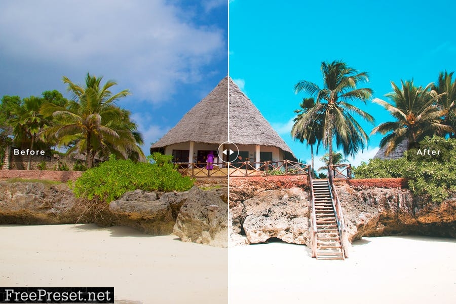 Zanzibar Mobile & Desktop Lightroom Presets