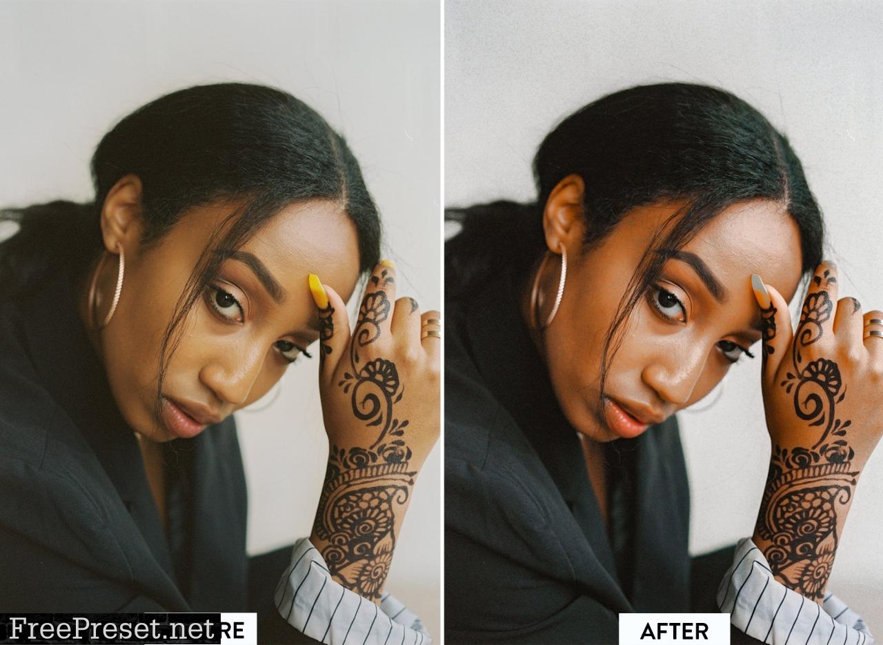 10 DARK SKIN Lightroom Preset 5468084