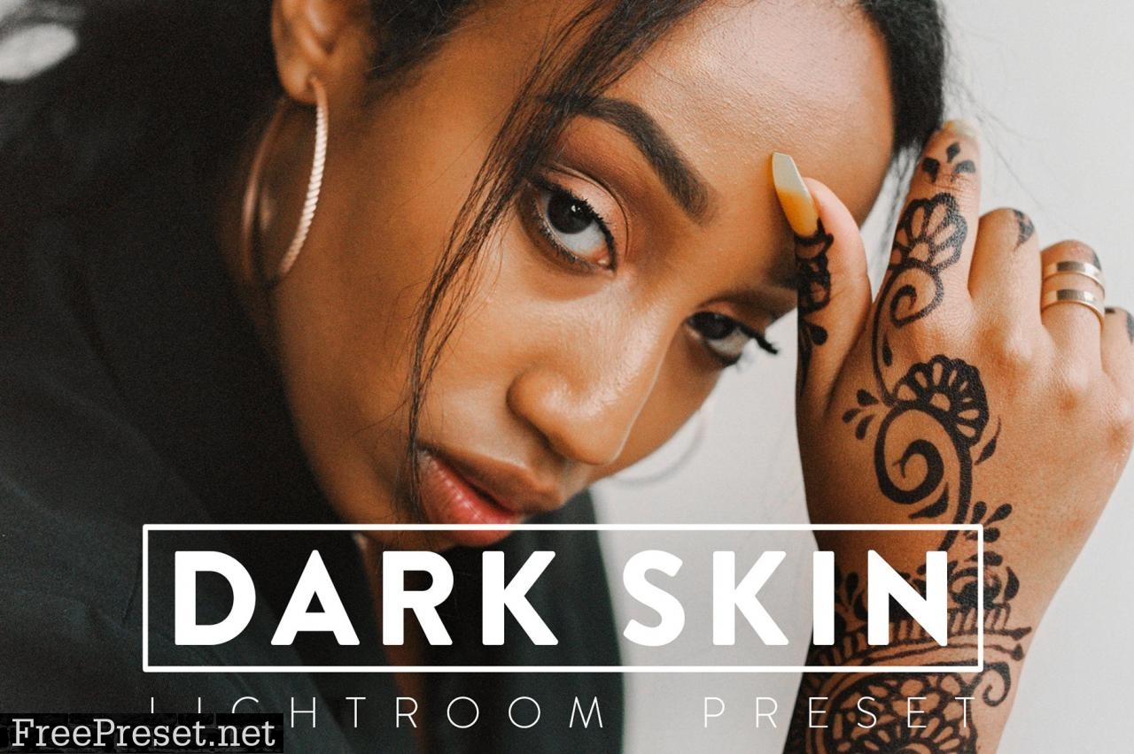 10 DARK SKIN Lightroom Preset 5468084