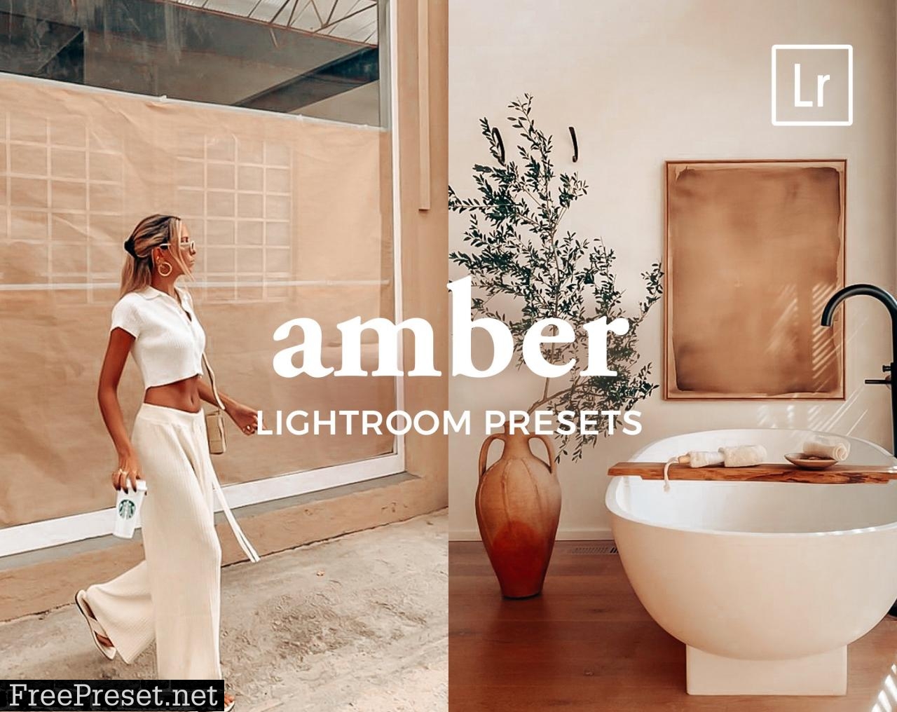 4 Lightroom Presets AMBER 5542921