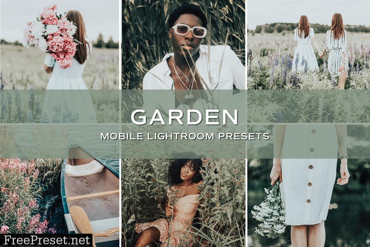 5 Garden Lightroom Presets 5701431