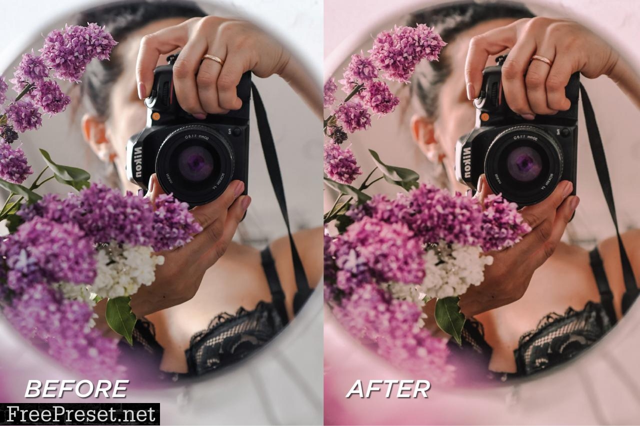 5 Rose Pink Lightroom Presets 5701373 5701373