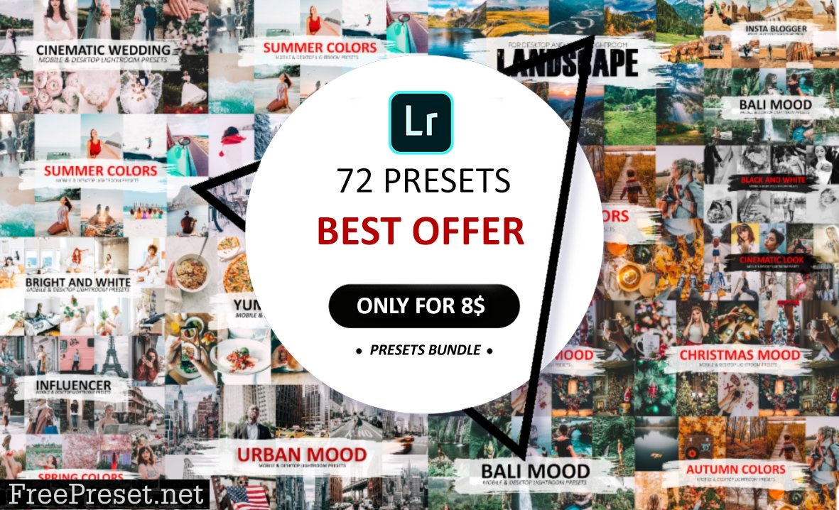 72 Preset Pack For Lightroom 5582781