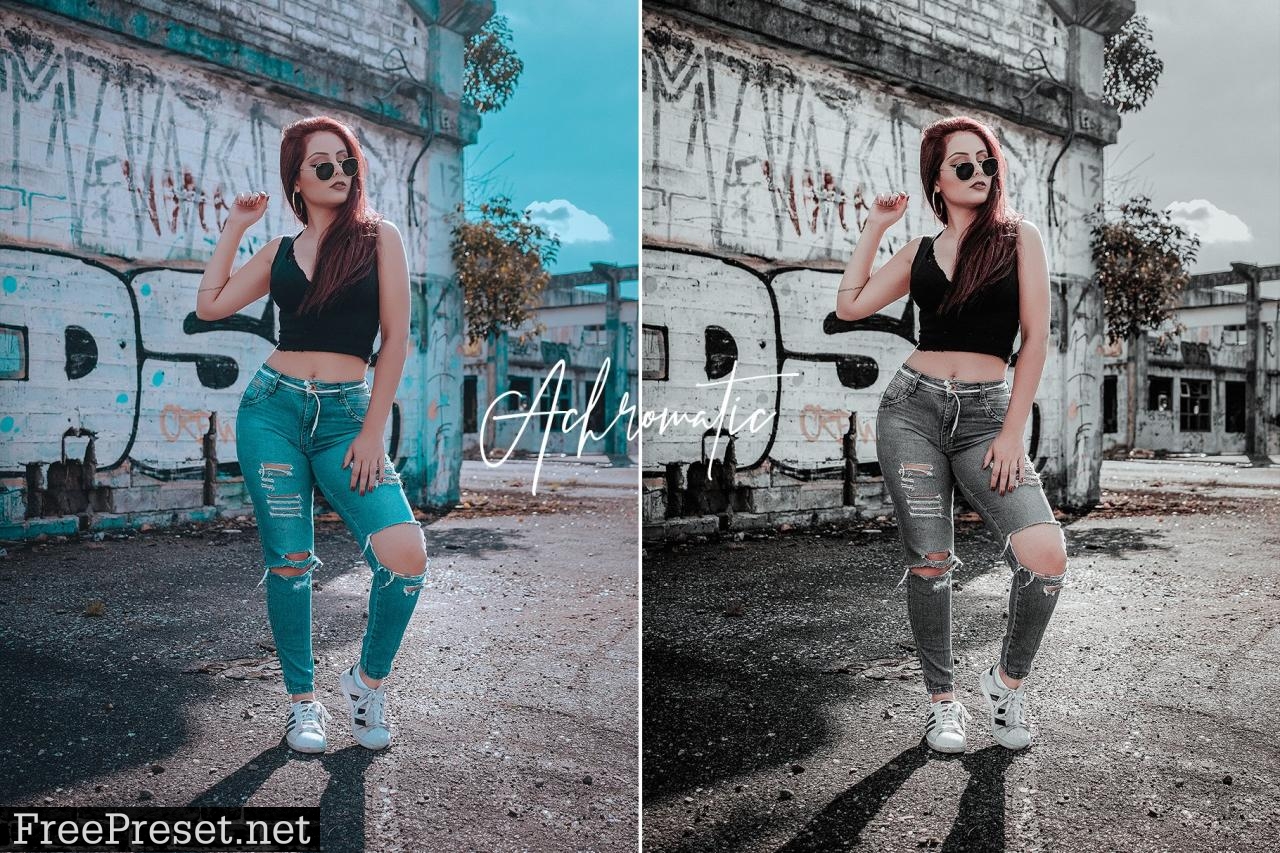 Achromatic Lightroom Presets Pack 5468920