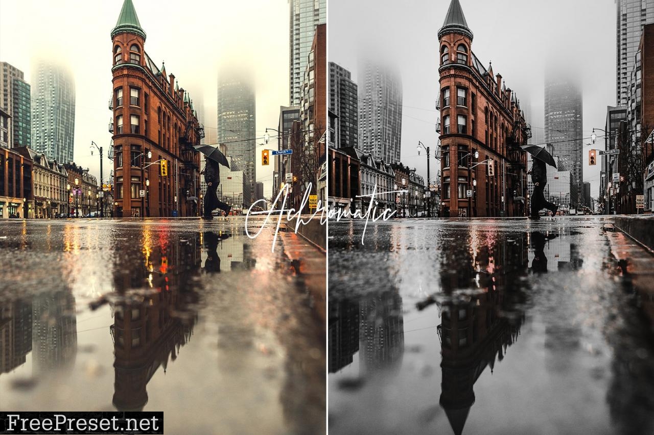 Achromatic Lightroom Presets Pack 5468920