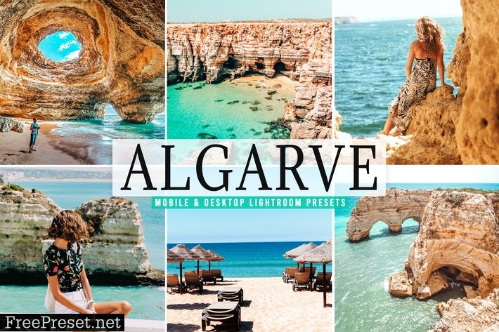 Algarve Mobile & Desktop Lightroom Presets