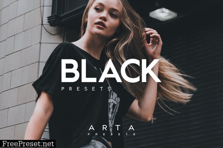 Arta Presets | Black | For Mobile and Desktop
