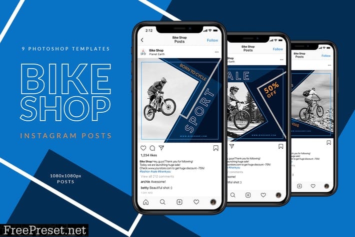 Bike Shop Instagram Posts K8LC7MP