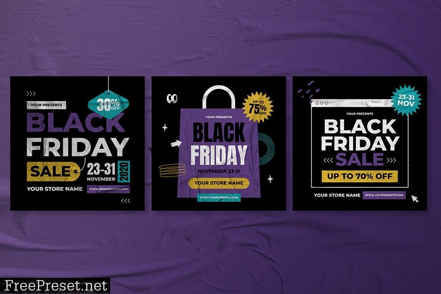 Black Friday Instagram Feed 5KHLKZZ