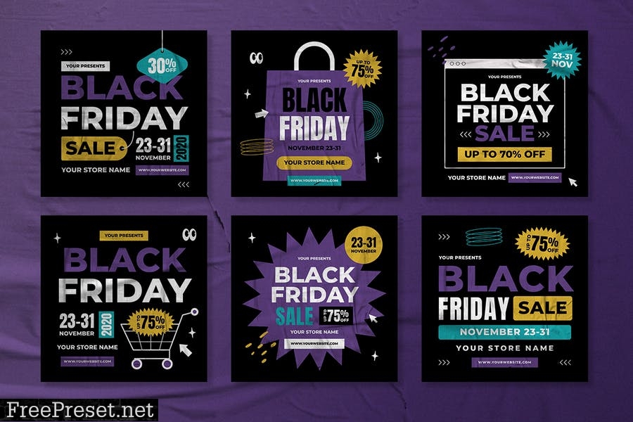 Black Friday Instagram Feed 5KHLKZZ