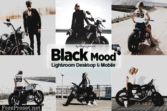 Black Mood Lightroom Presets Mobile & Desktop