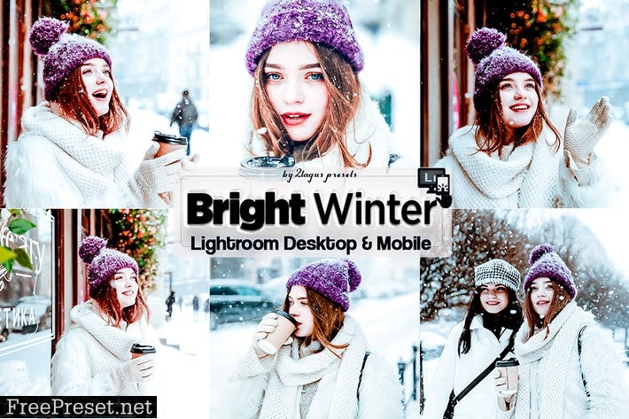 Bright Winter Lightroom Presets Mobile & Desktop