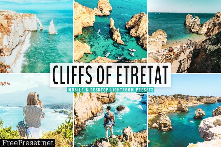 Cliffs of Etretat Mobile & Desktop Lightroom Prese