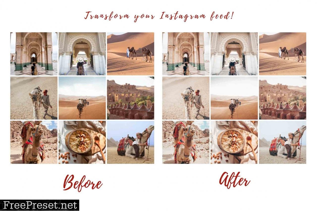 Desktop Lightroom Presets MOROCCO 4820848