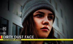 Dirty dust | PSD action Z8NKHCU
