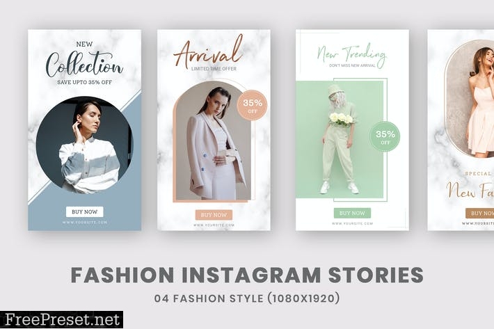 Fashion Banner Instagram Stories J9DC24L