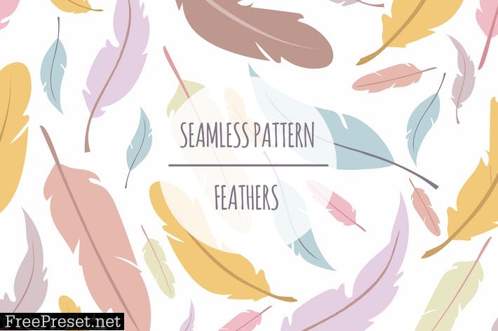 Feather – Seamless Pattern RHNM67Q