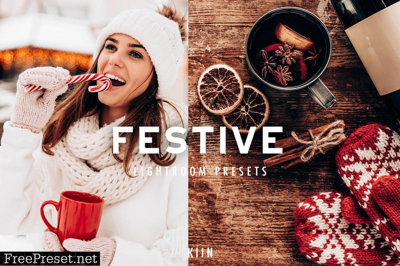 FESTIVE CHRISTMAS LIGHTROOM PRESETS 5634917