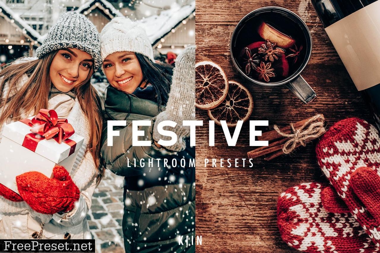 FESTIVE CHRISTMAS LIGHTROOM PRESETS 5634917