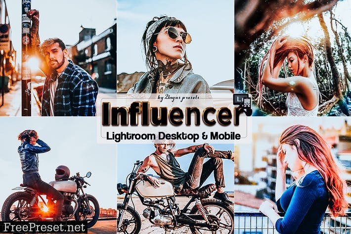 Influencer Lightroom Presets Mobile and Desktop