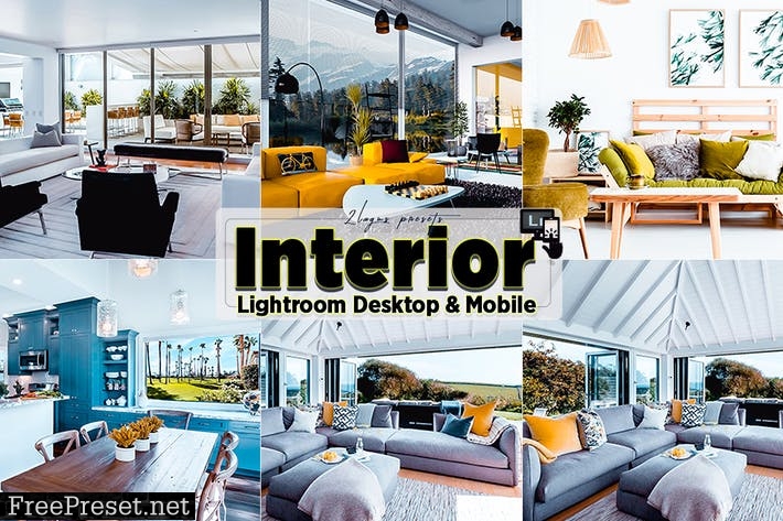 Interior Home Lightroom Presets Mobile & PC
