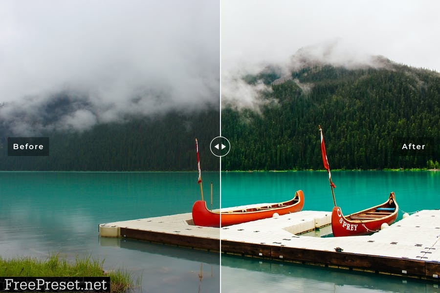 Lake Louise Mobile & Desktop Lightroom Presets