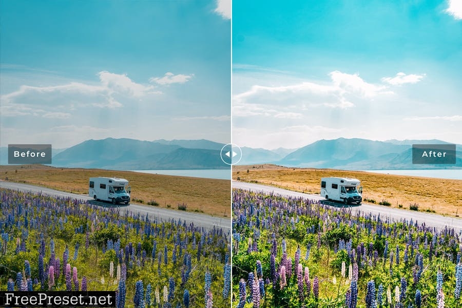 Lake Tekapo Mobile & Desktop Lightroom Presets