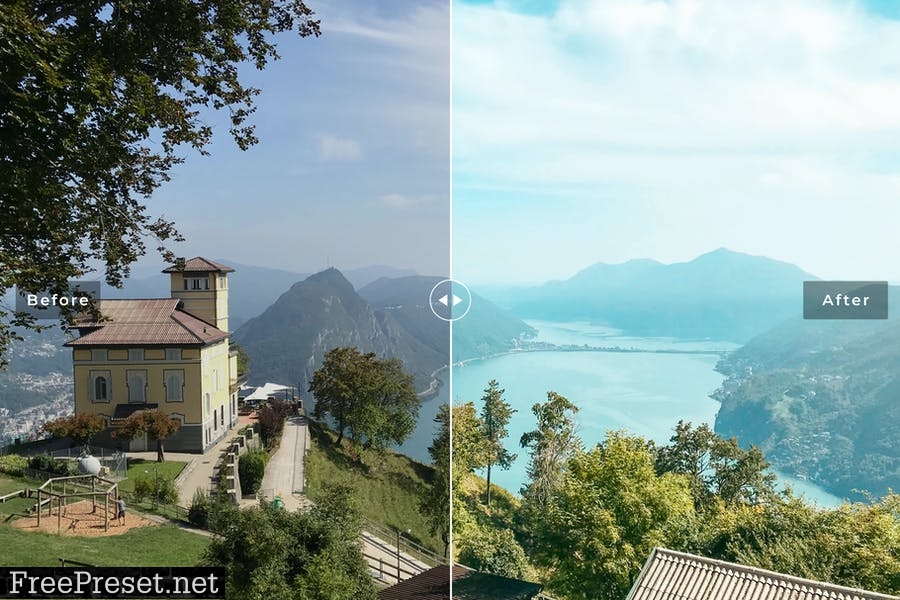 Lugano Mobile & Desktop Lightroom Presets