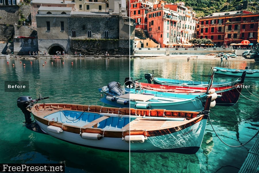 Manarola Mobile & Desktop Lightroom Presets