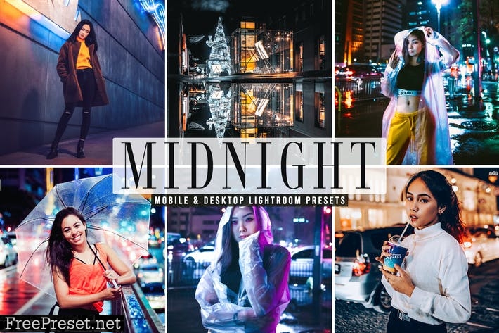 Midnight Mobile & Desktop Lightroom Presets