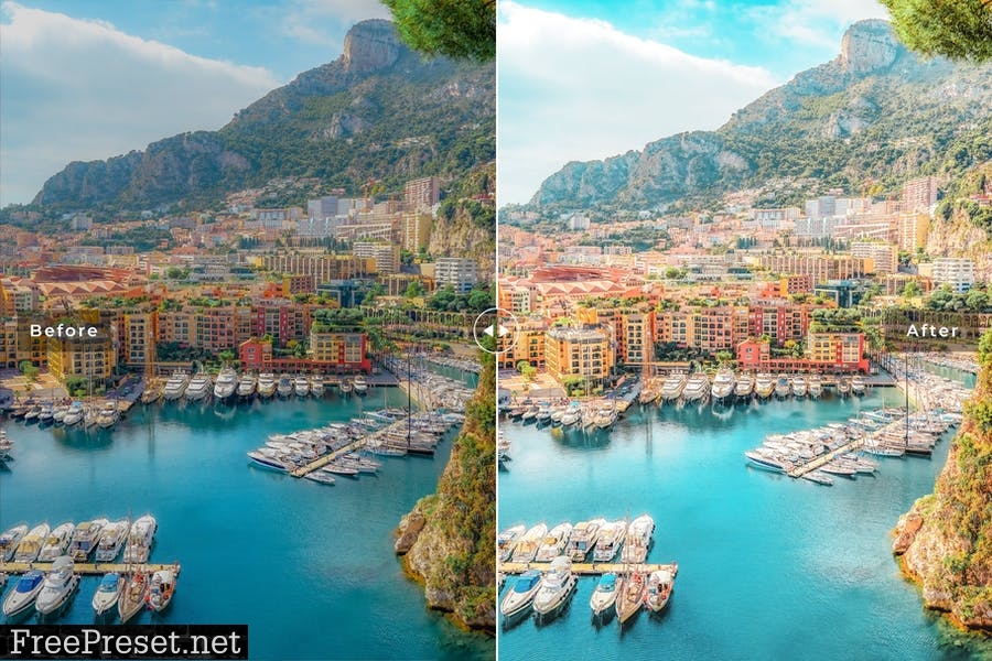 Monaco Mobile & Desktop Lightroom Presets