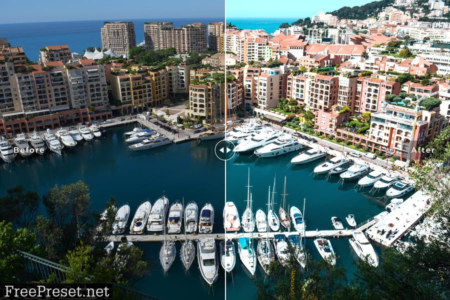 Monaco Mobile & Desktop Lightroom Presets