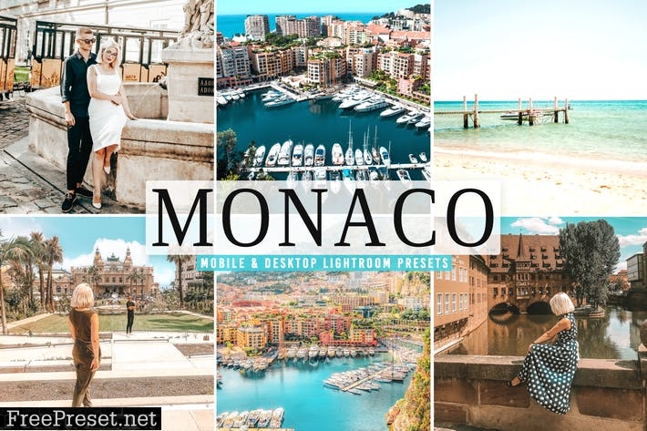 Monaco Mobile & Desktop Lightroom Presets