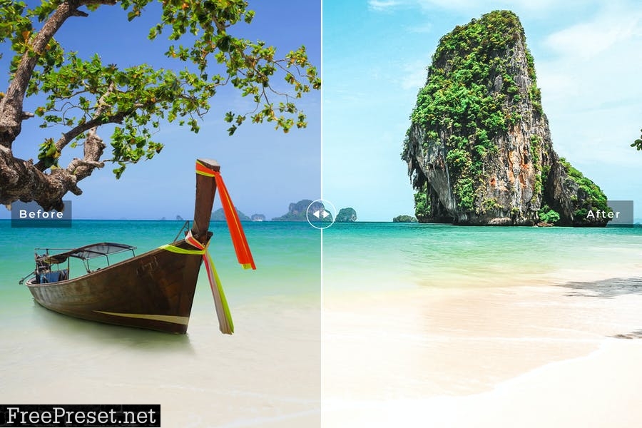 Phuket Mobile & Desktop Lightroom Presets