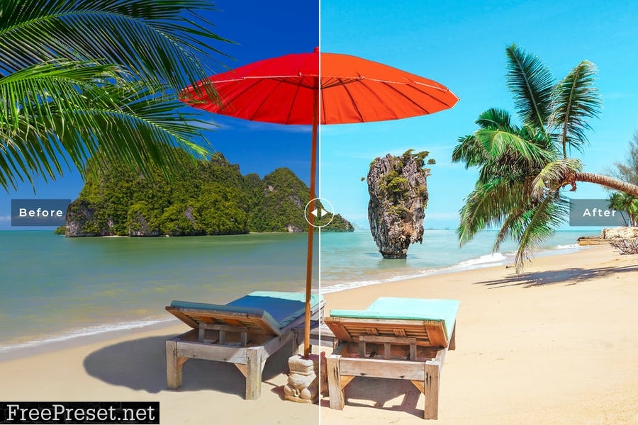 Phuket Mobile & Desktop Lightroom Presets