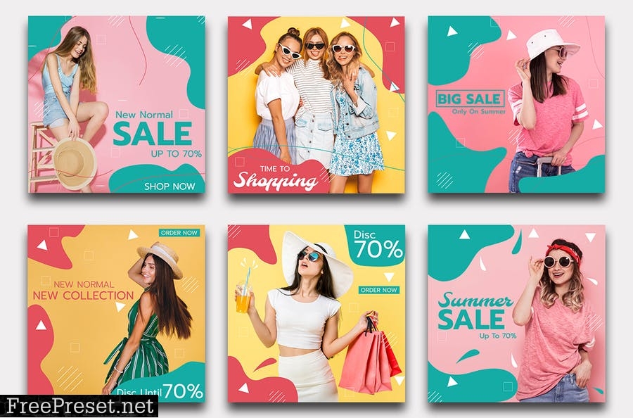 Summer Sale Instagram Template URGVGL3