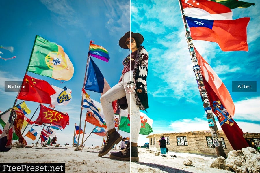 Uyuni Salt Flats Pro Lightroom Presets Pack