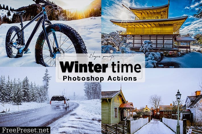 Winter Photoshop Actions LRVNVGF