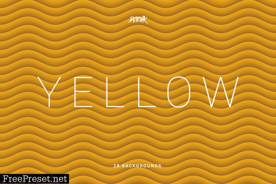 Yellow | Soft Abstract Wavy Backgrounds JHWN3ND