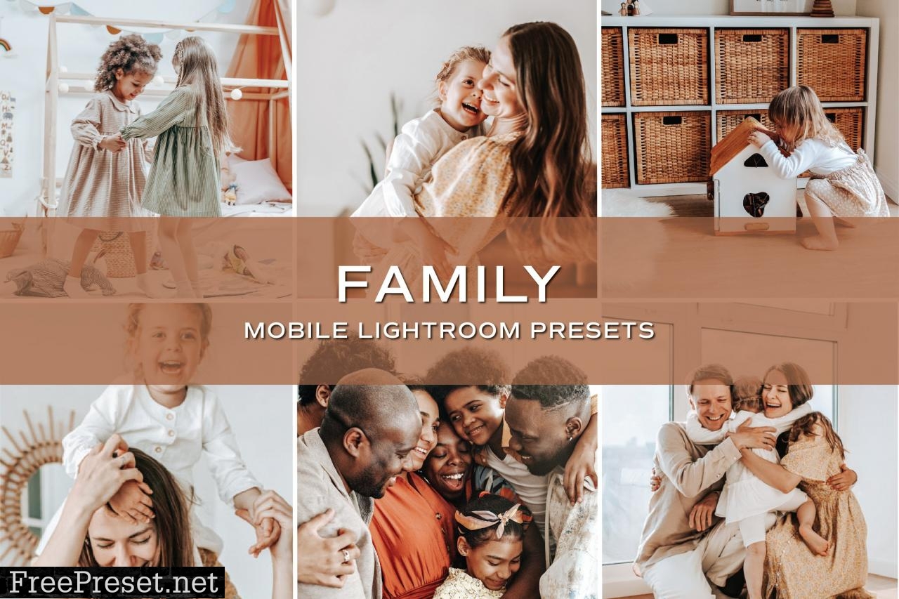 10 Family Lightroom Preset Bundle 5701850