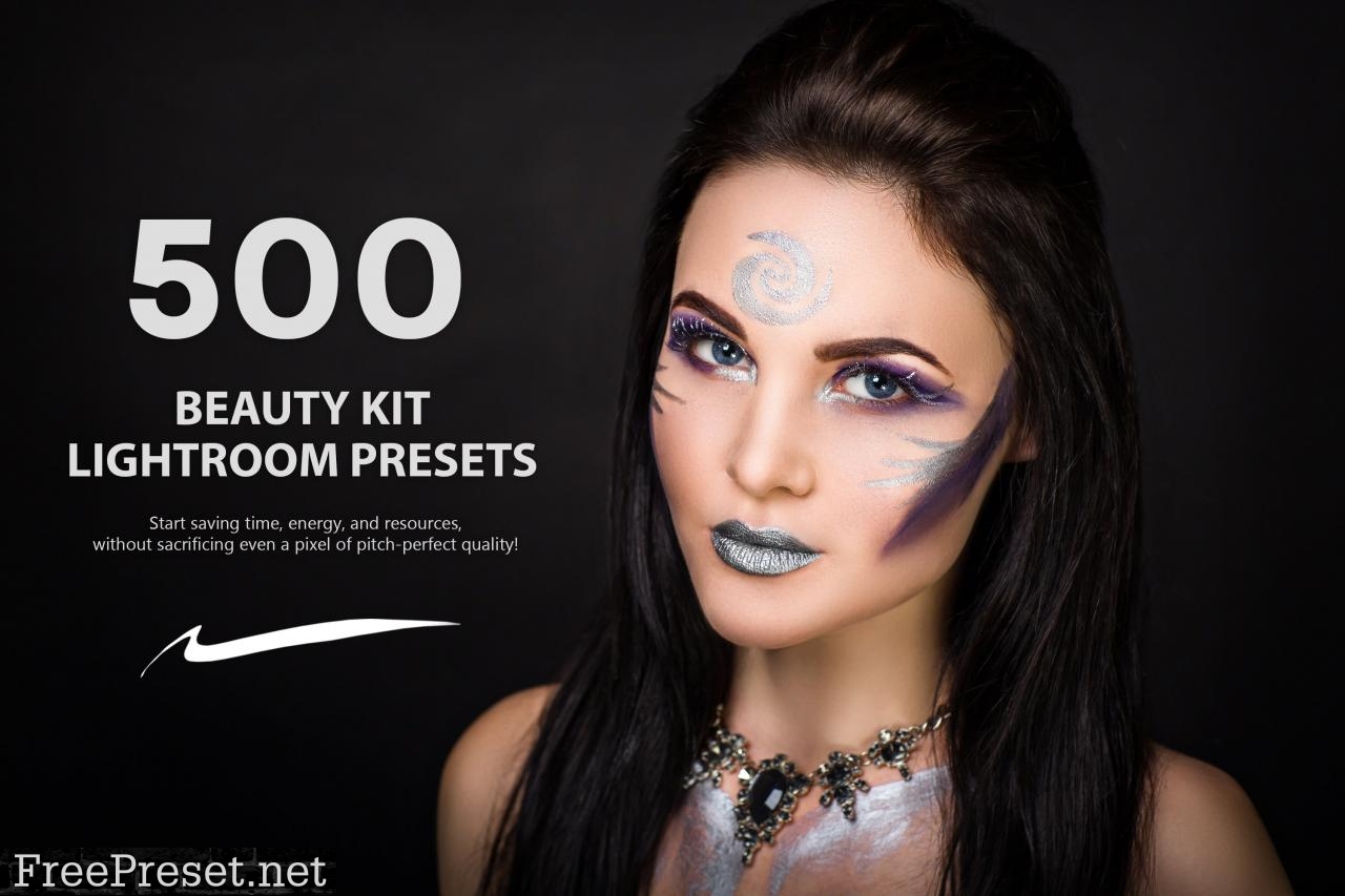 500 Beauty Kit Lightroom Presets 5787001